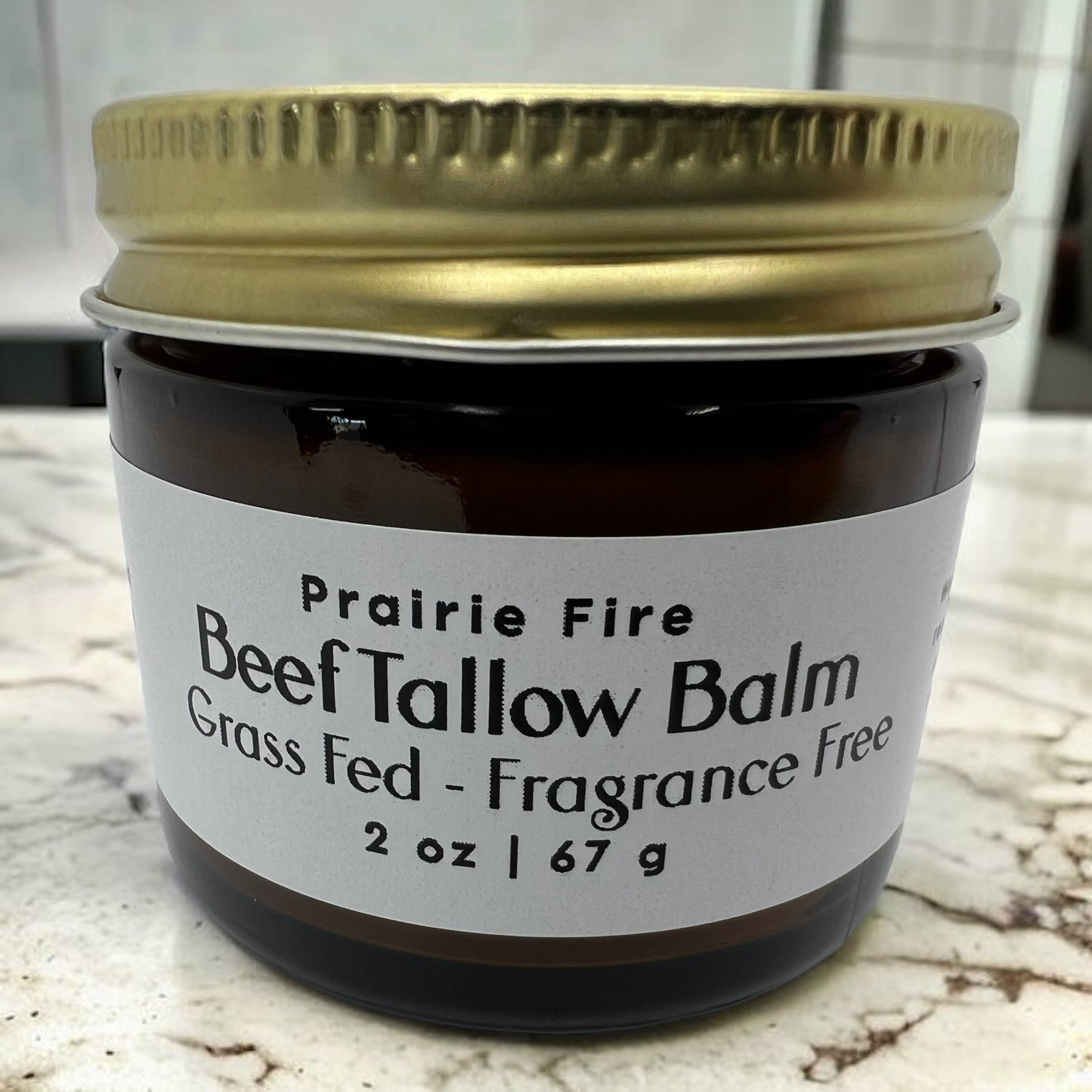 Organic Grass Fed Beef Tallow Balm - 2 oz