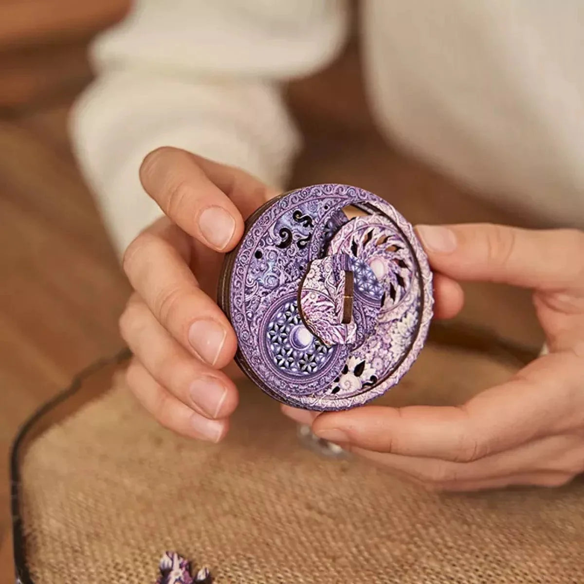 Mandala Overarching Opposites Wooden Jigsaw Puzzle