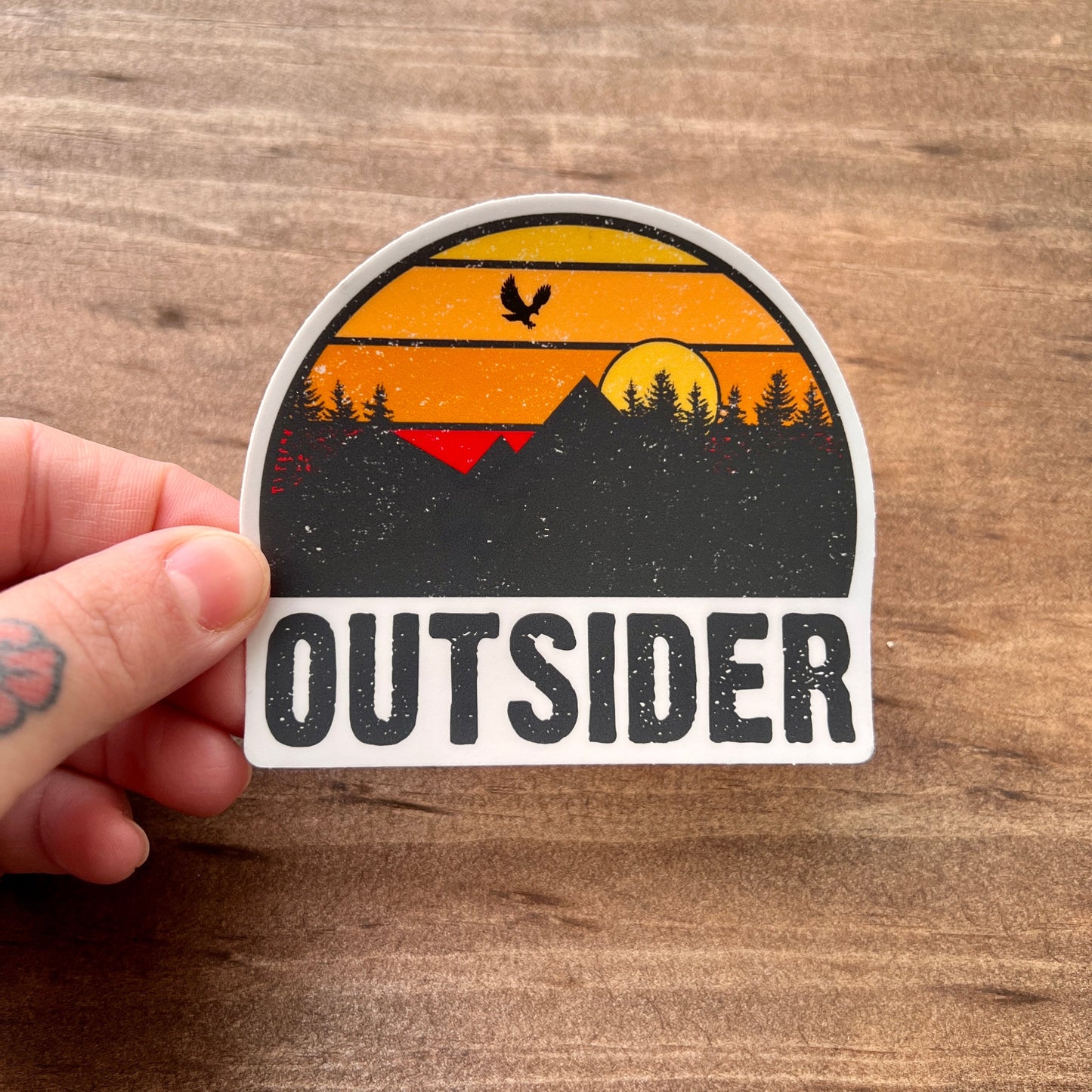 Outsider Nature Sticker