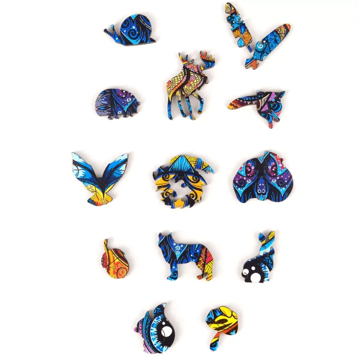 Charming Owl Wooden Jigsaw Puzzle