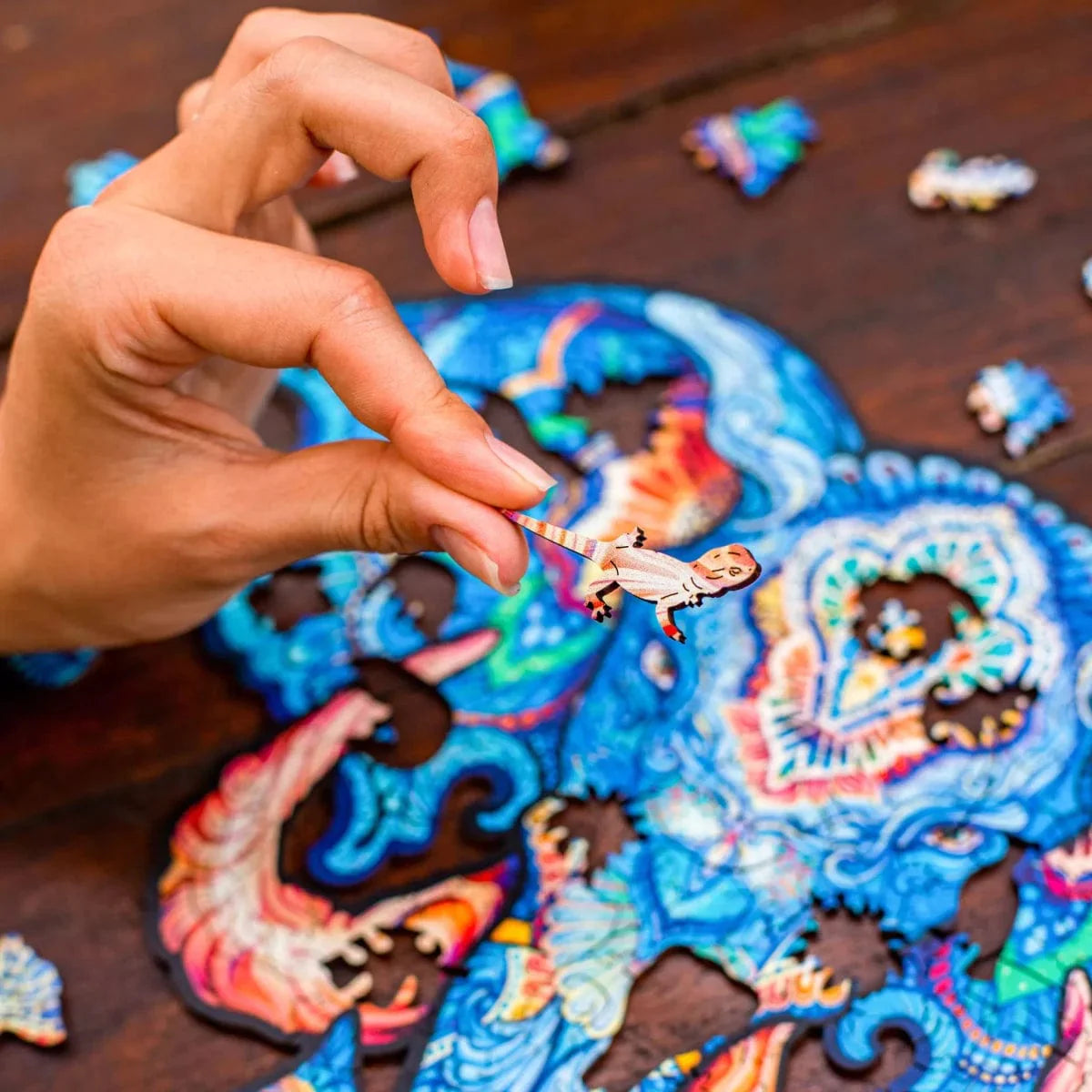 Eternal Elephant Wooden Jigsaw Puzzle