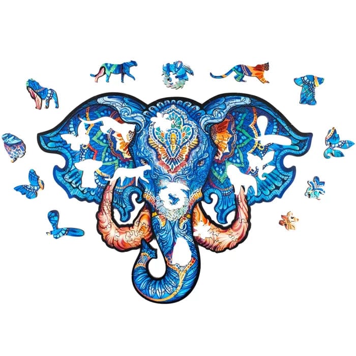 Eternal Elephant Wooden Jigsaw Puzzle