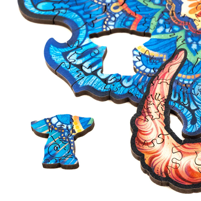 Eternal Elephant Wooden Jigsaw Puzzle