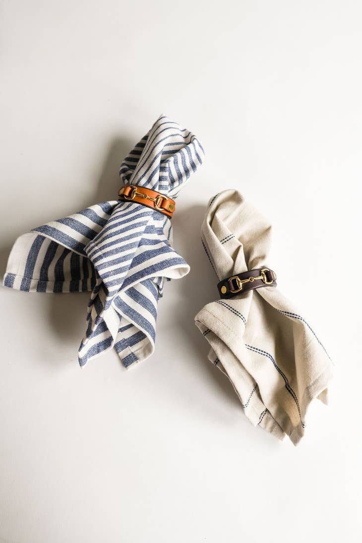 Horse Bit Napkin Ring - Set of 4