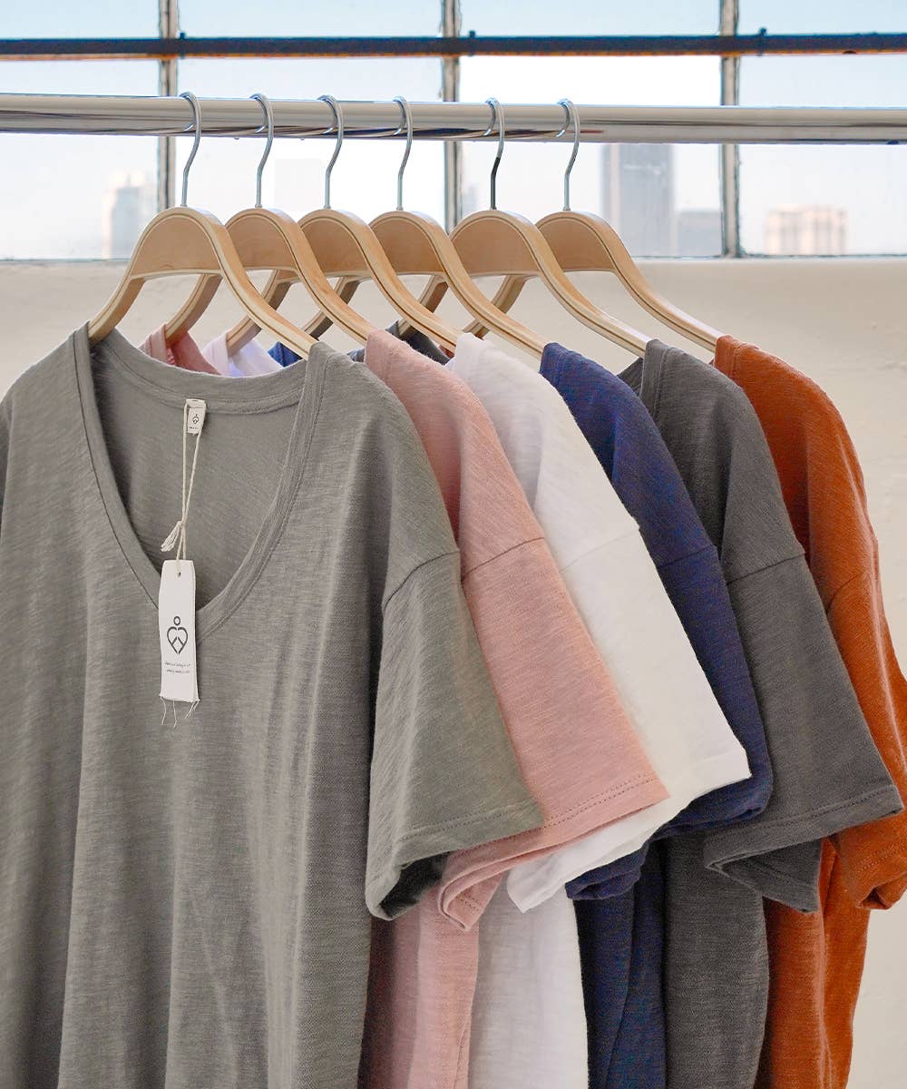 Cotton V-Neck Shirt