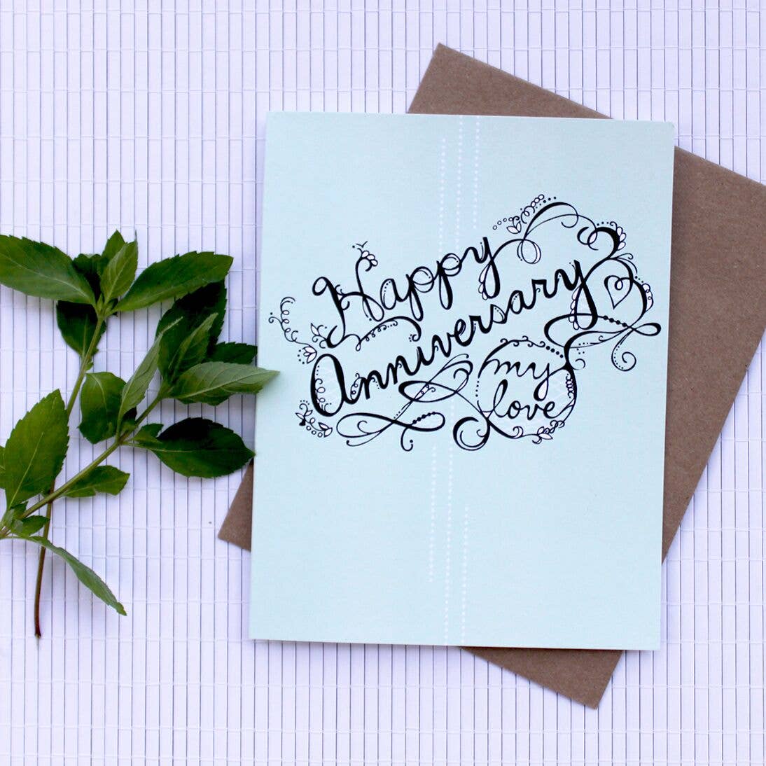 Happy Anniversary My Love Card