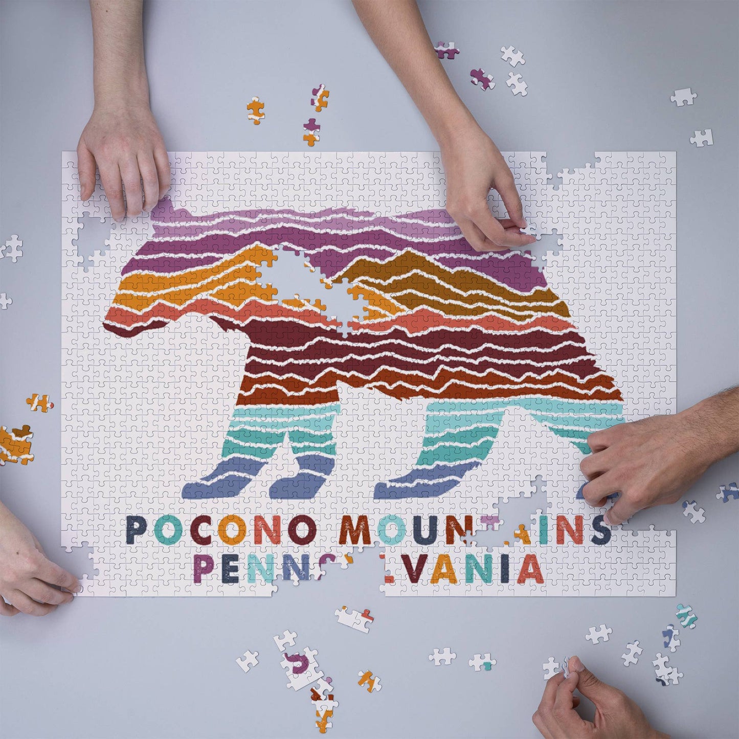 1000 Piece Pocono Moutain Bear Puzzle