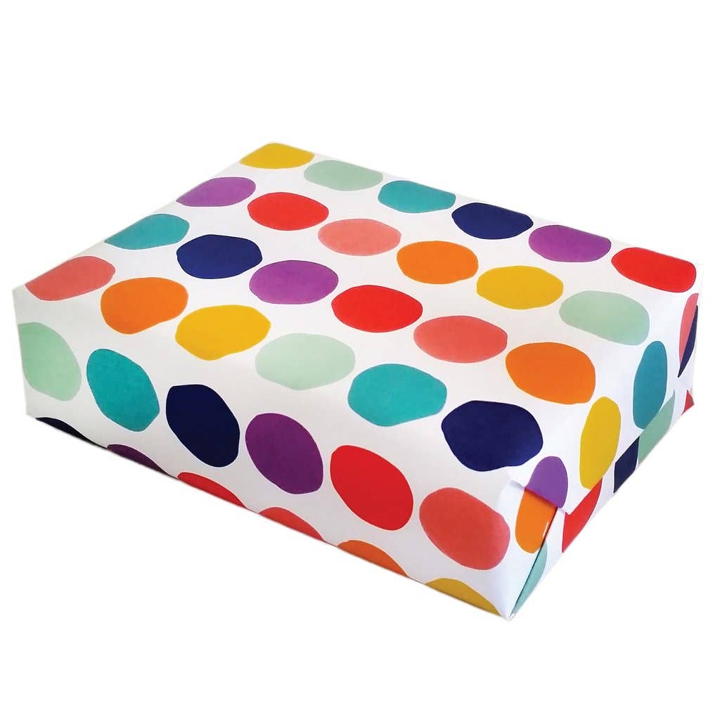 Rainbow Dot Gift Wrap