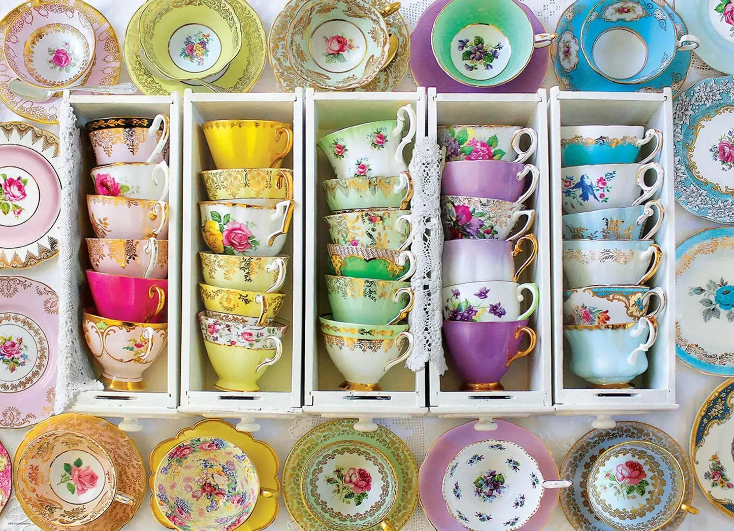 Assorted Teacup & Saucer
