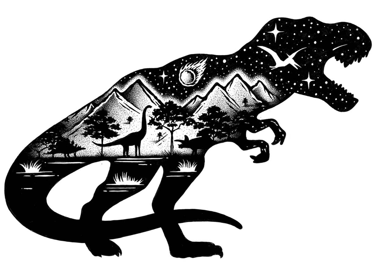 T Rex Sticker
