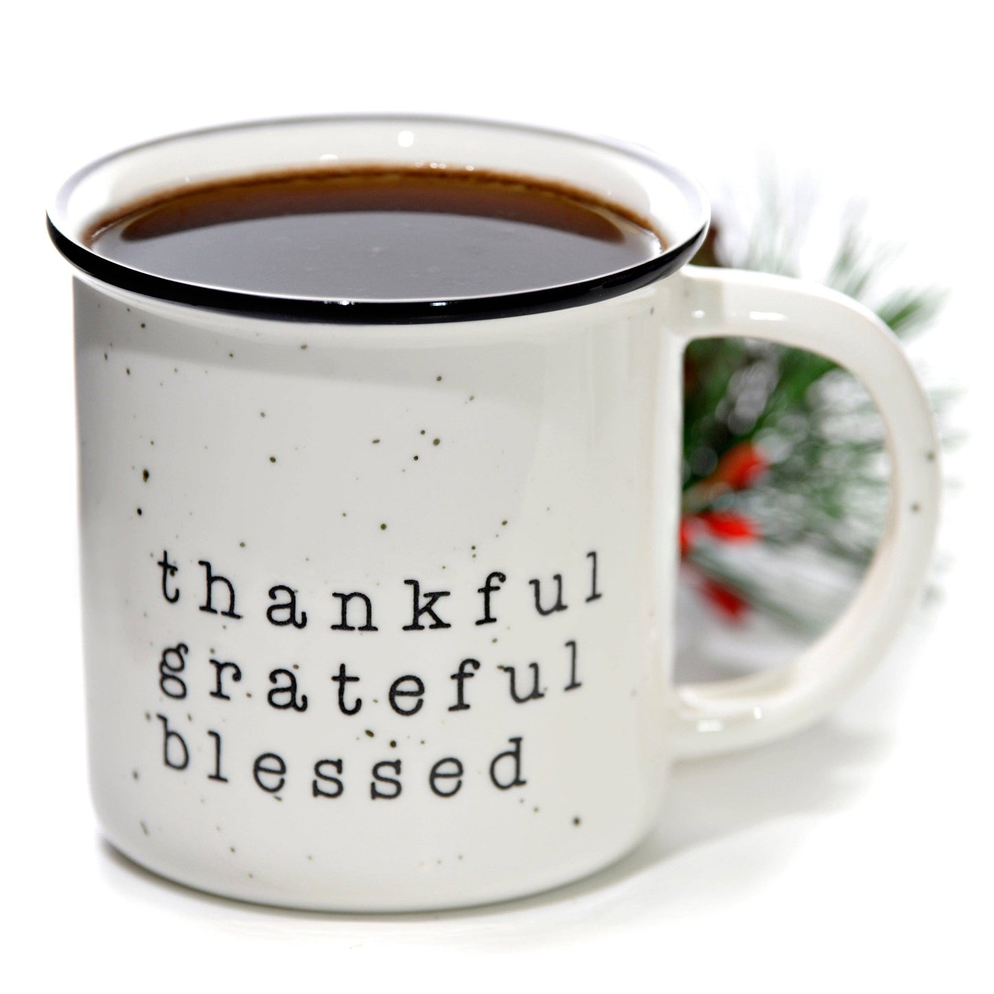 Thankful Grateful Blessed Mug