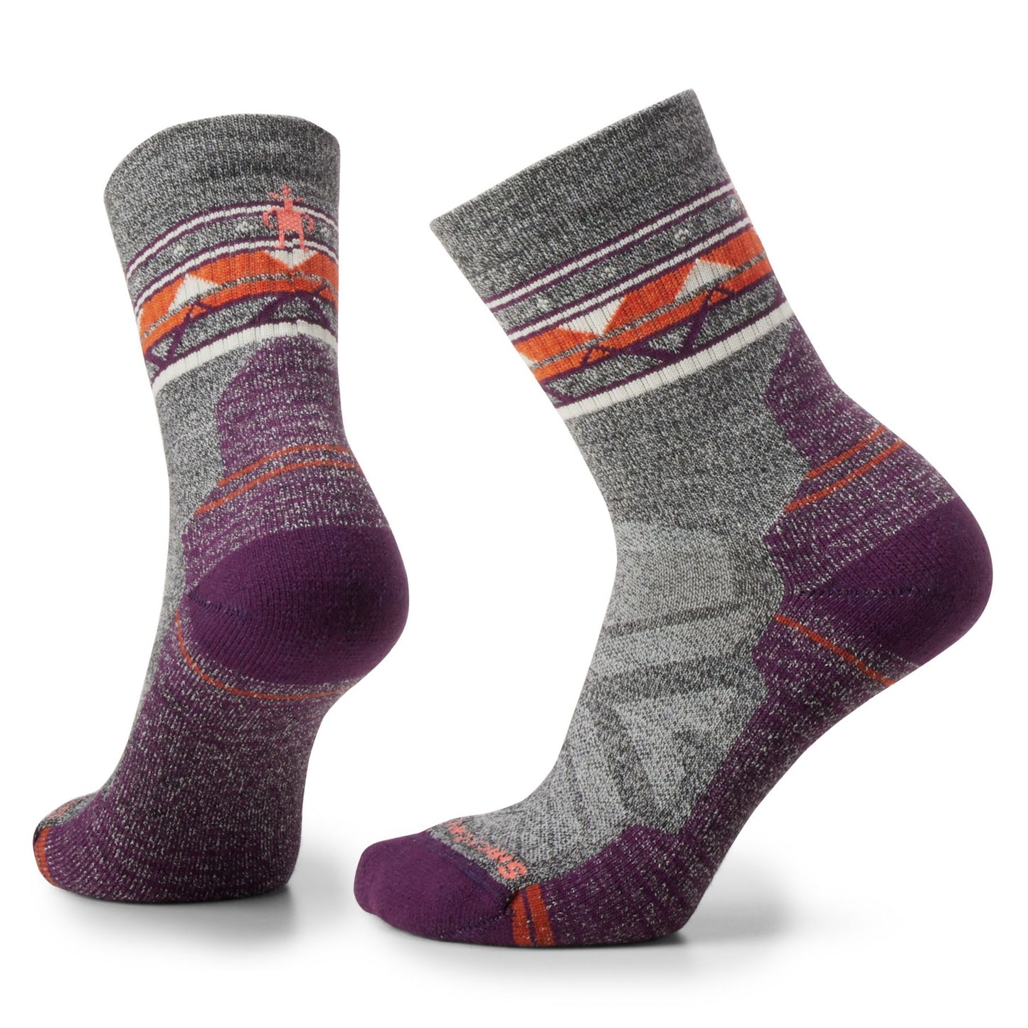 Smartwool Women's Hike Light Cushion Zig Zag Valley Mid Crew Socks