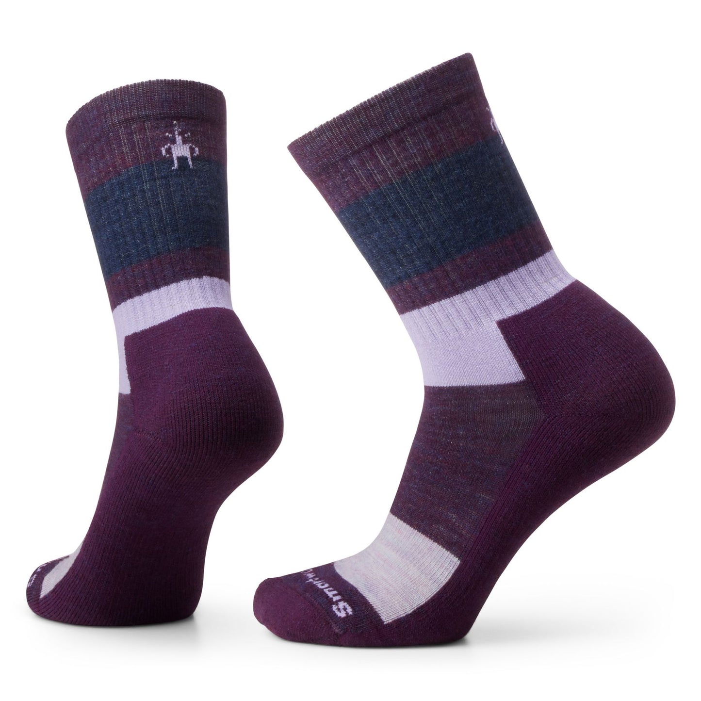 Smartwool Everyday Blocked Stripe Light Cushion Crew Socks