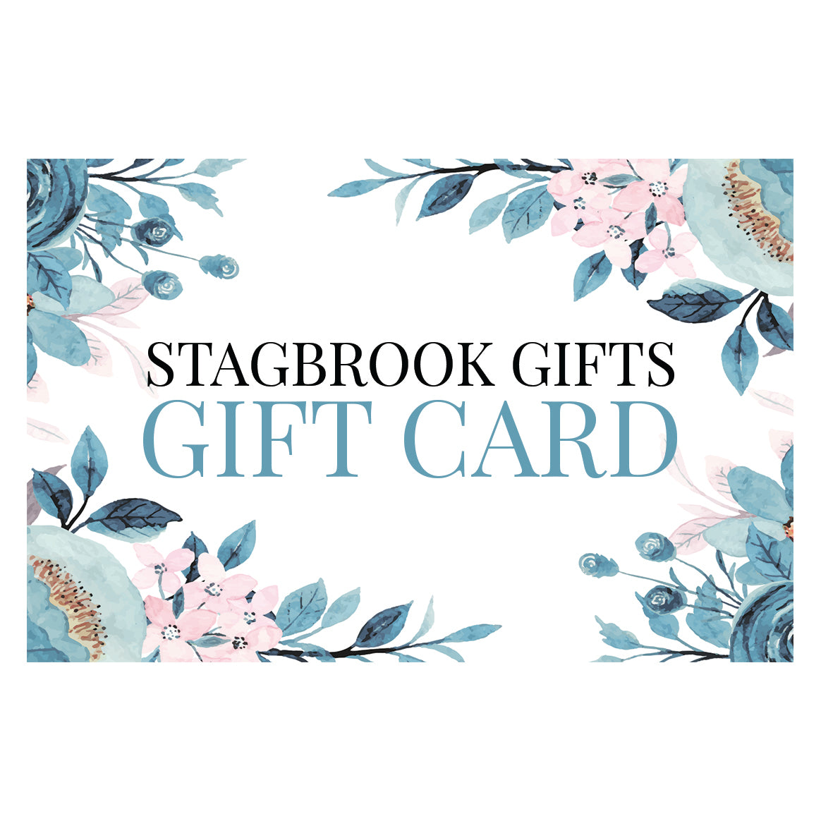   eGift Card Logo - Blue Flower: Gift Cards