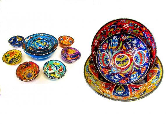 Relief Design Ceramic Bowl