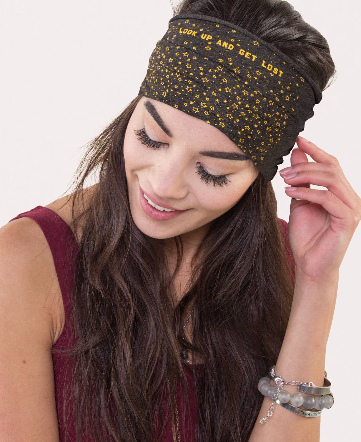 Look Up and Get Lost Boho Headband