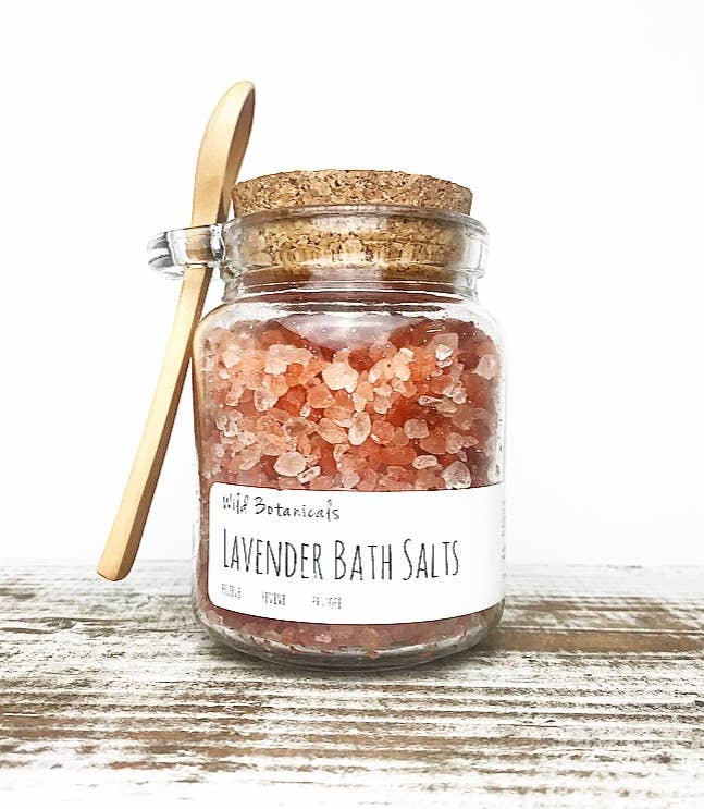 Lavender Bath Salts 10 oz Cork Jar