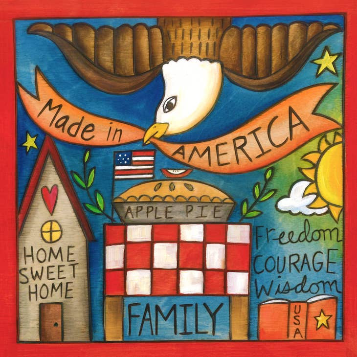 "Be Free" Plaque