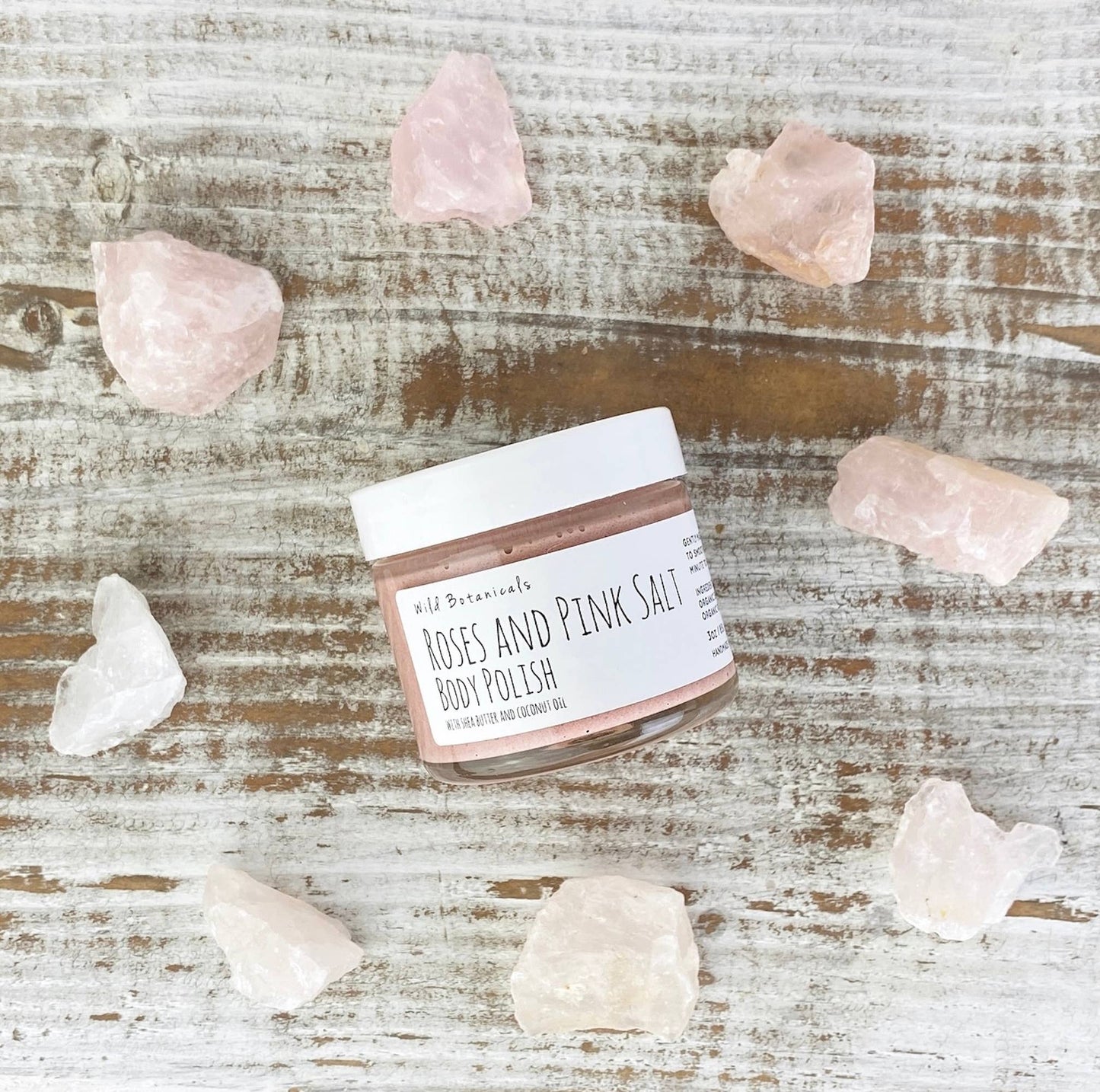 Rose & Pink Himalayan Body Polish