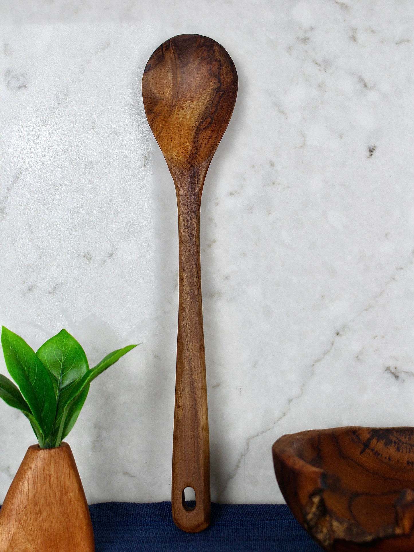 Rustic Handle Wooden Medium Spoon