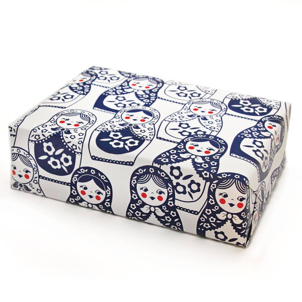 Matryoshka Doll Gift Wrap