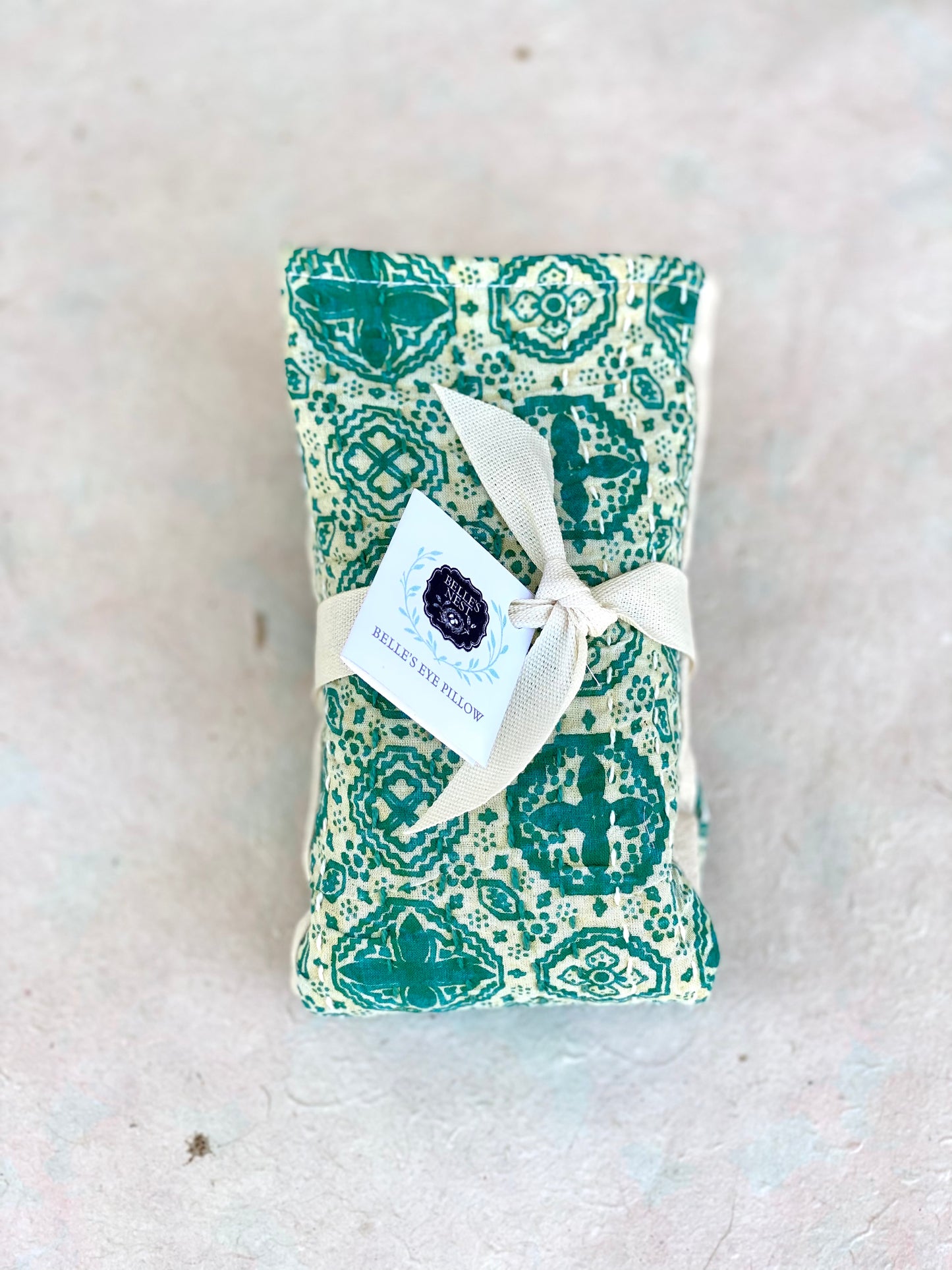 Fresh Green Lavender Eye Pillow