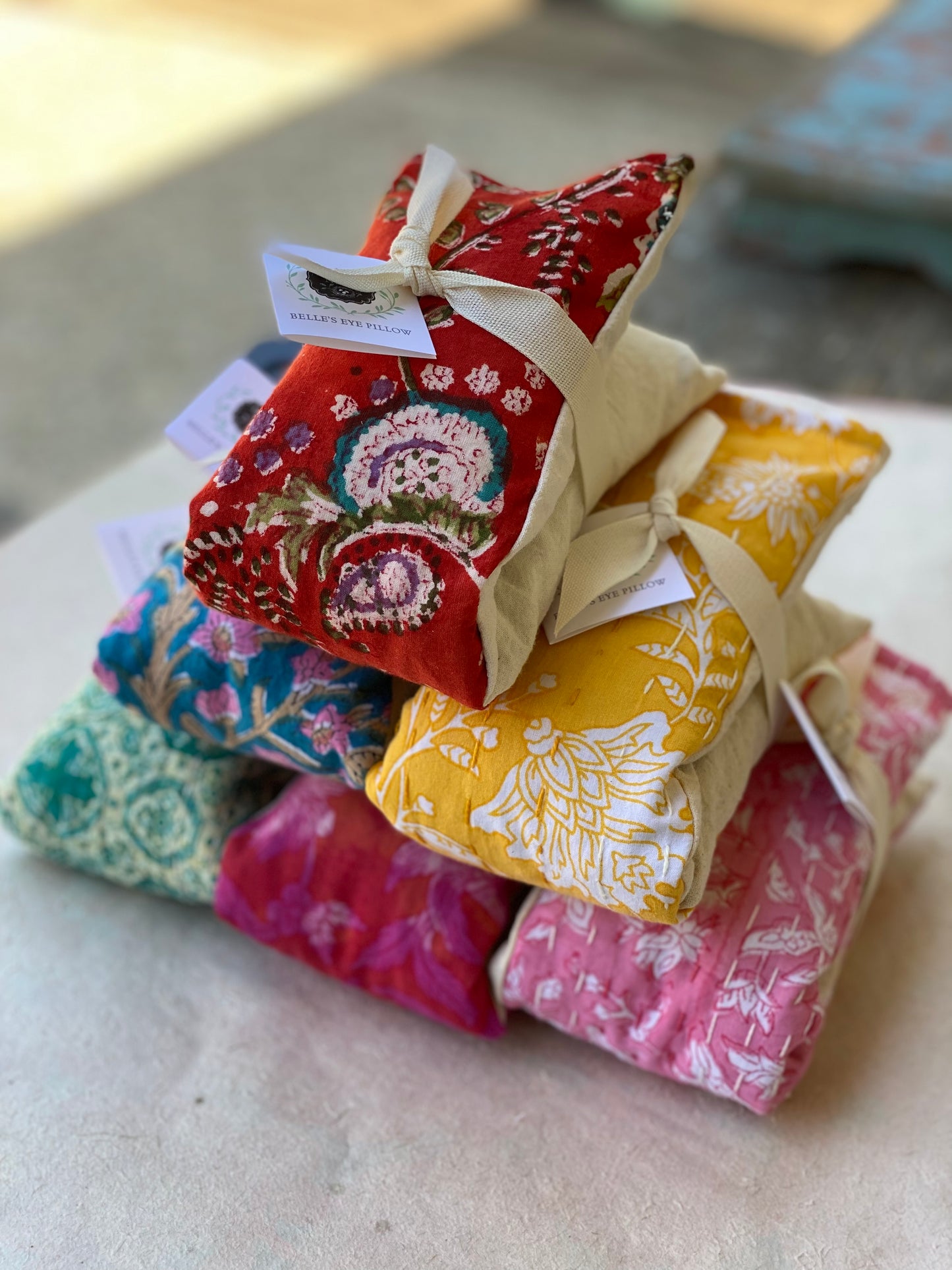 Assorted Print Lavender Eye Pillow