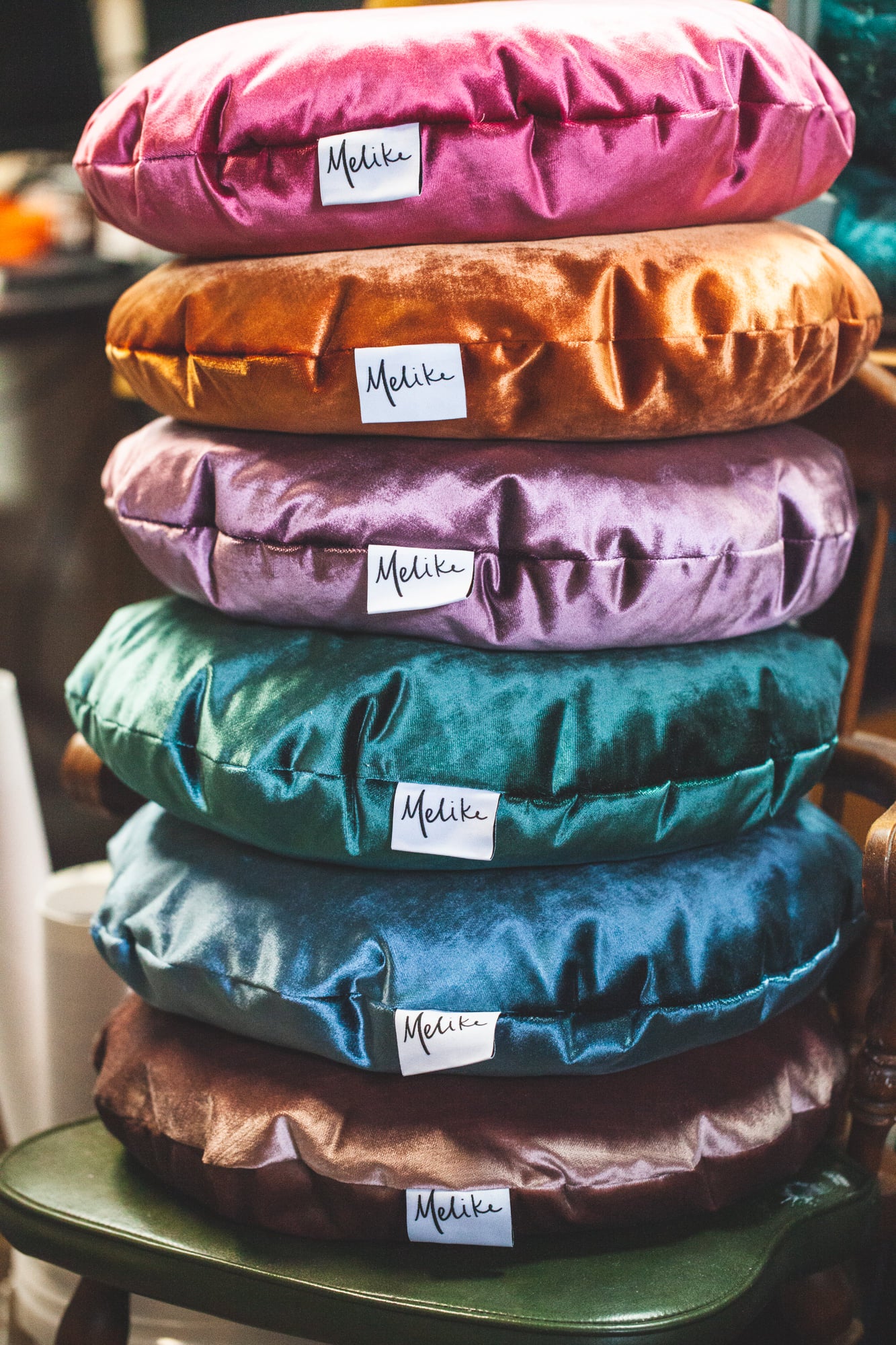Velvet Meditation Pillows