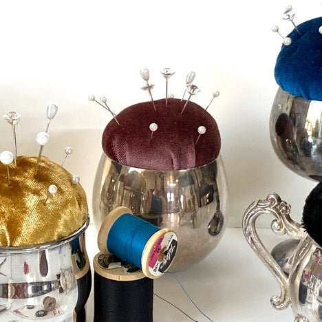 Vintage Velvet Pincushions