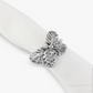 Pine Cone Forest Pattern Napkin Rings - Set of 4