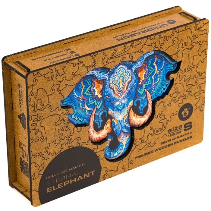 Eternal Elephant Wooden Jigsaw Puzzle