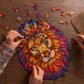 Mysterious Lion Wooden Jigsaw Puzzle