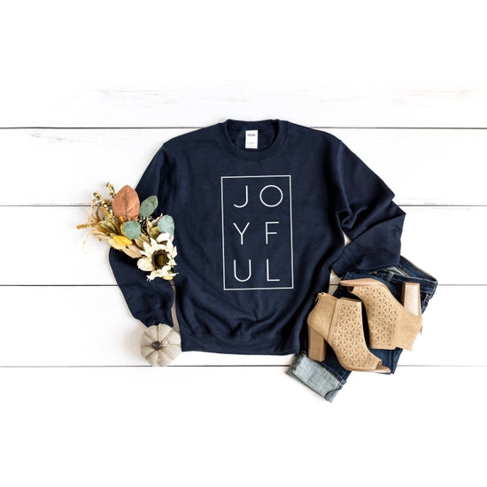 Joyful Crew Neck Sweatshirt
