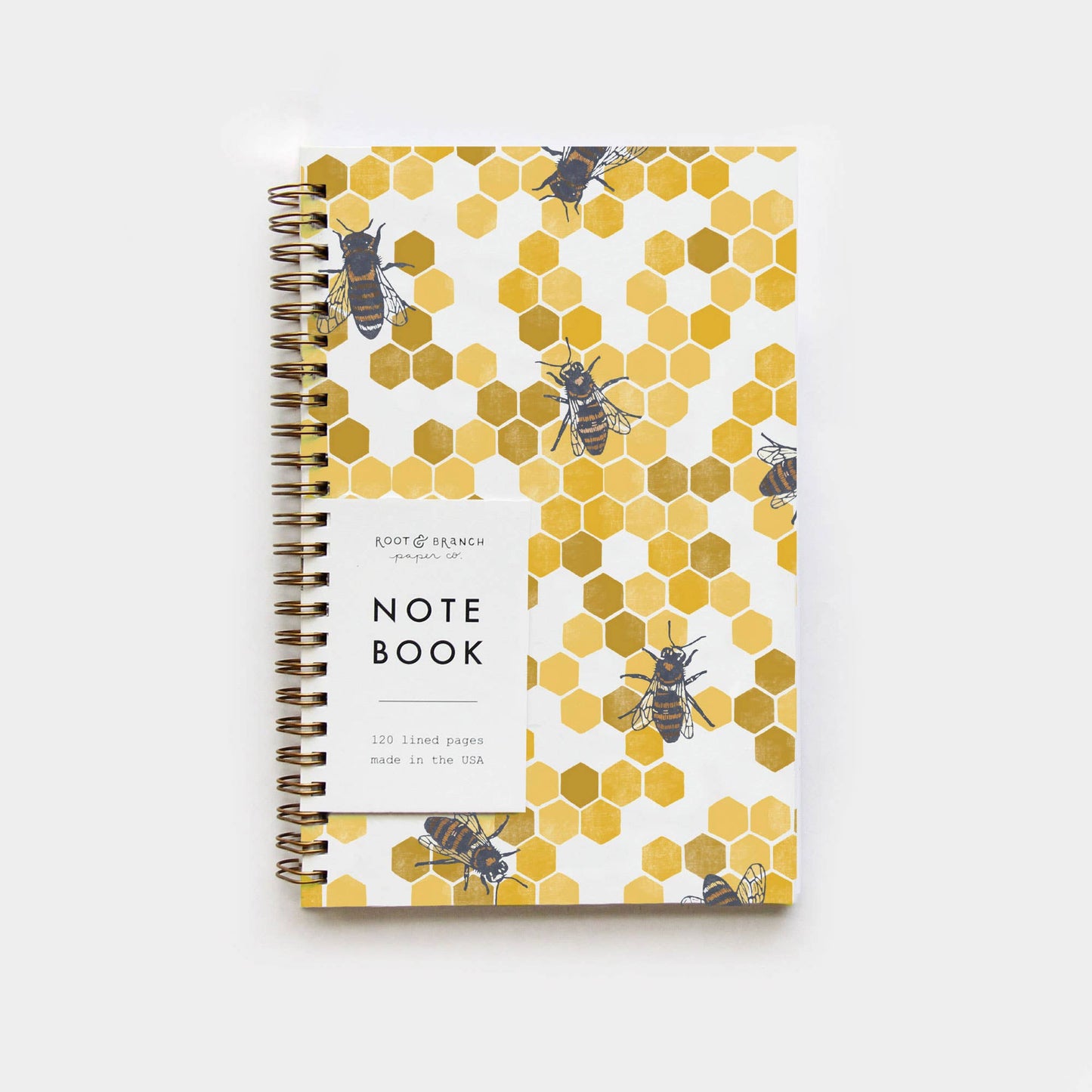 Honeybee Spiral Bound Notebook