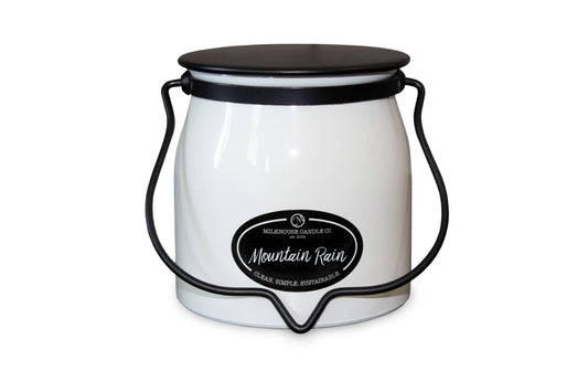 Butter Jar 16 oz: Mountain Rain