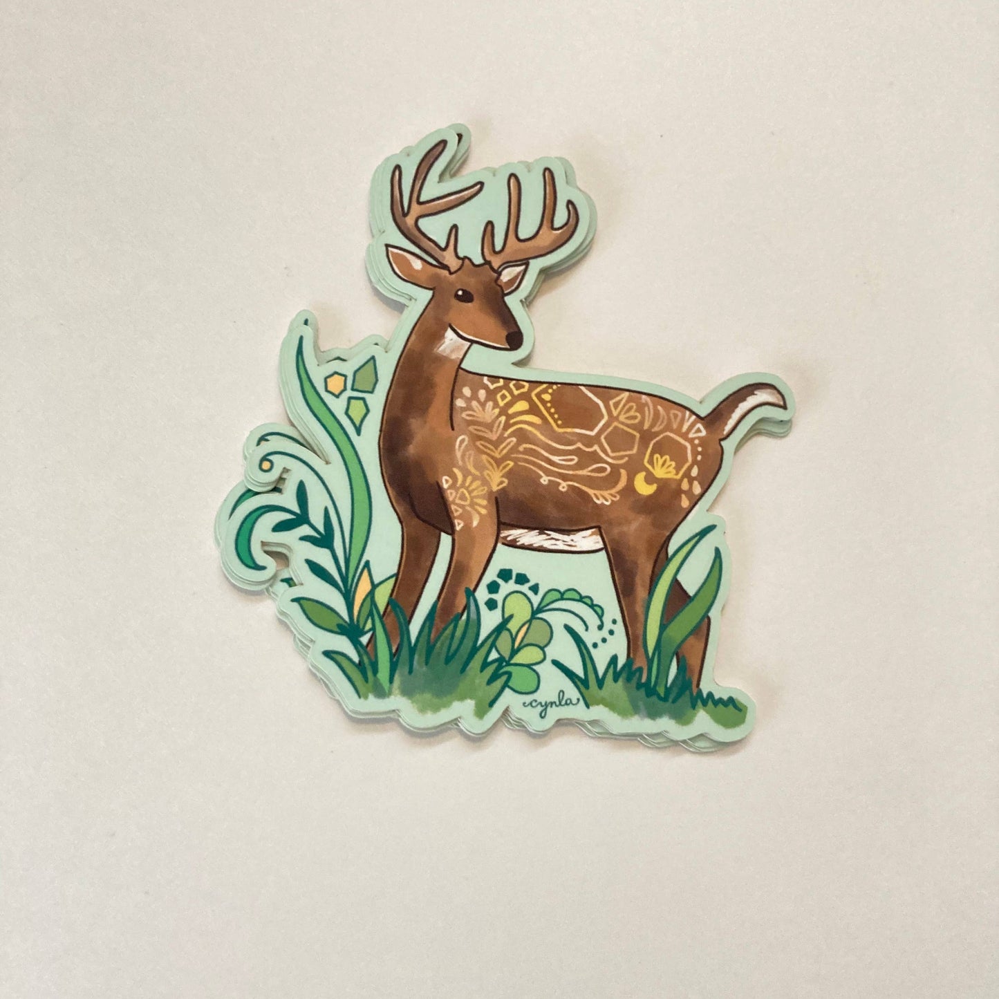 Buck Deer Sticker