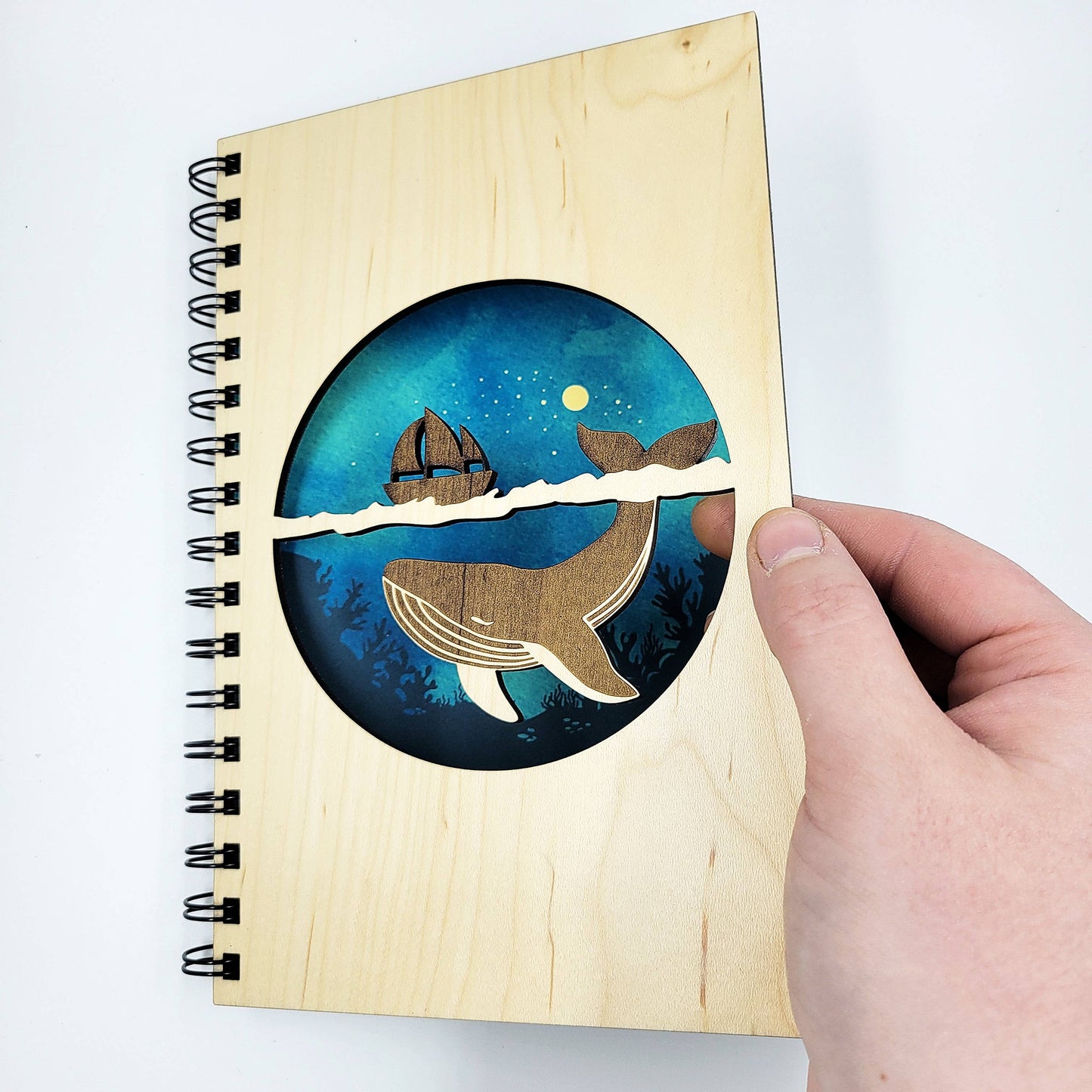 Sea Voyage Wood Journal