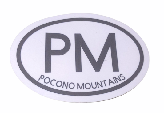 Pocono Mountain Car Decal