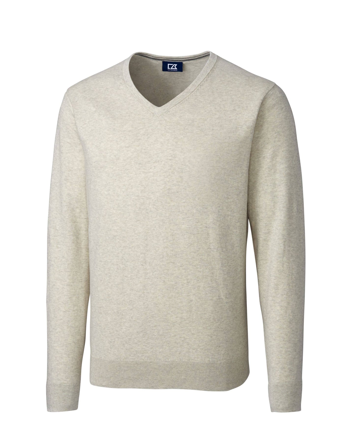 Cutter & Buck Lakemont Tri-Blend Mens V-Neck Sweater