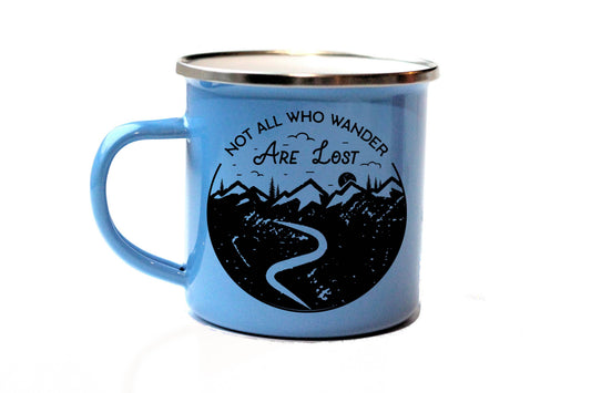 Not All Who Wander Are Lost Camp Mug