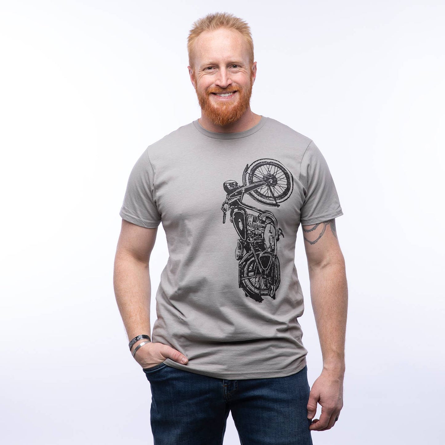 Motorcycle Graphic T-Shirt