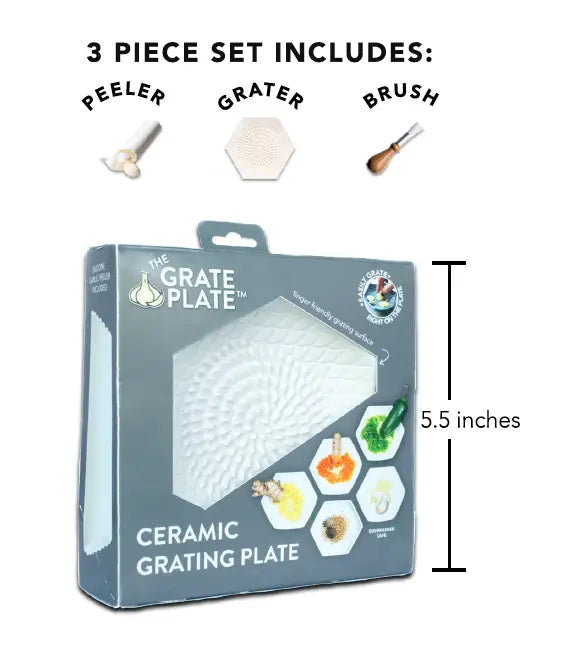 The Grate Plate 3 Piece Set
