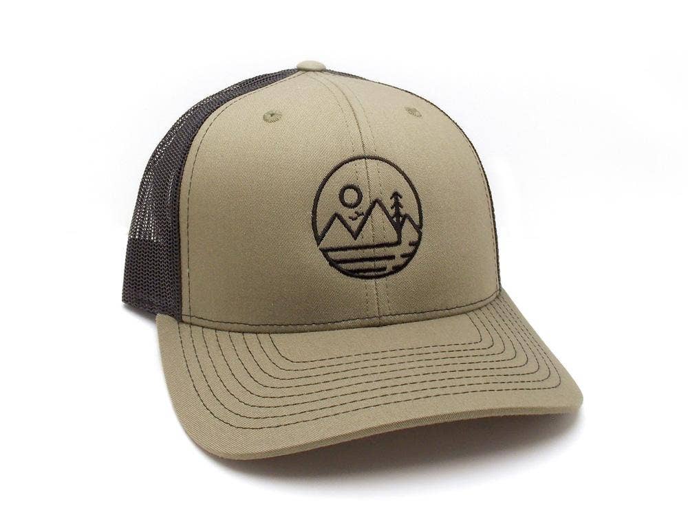 Mountain Circle Trucker Hat