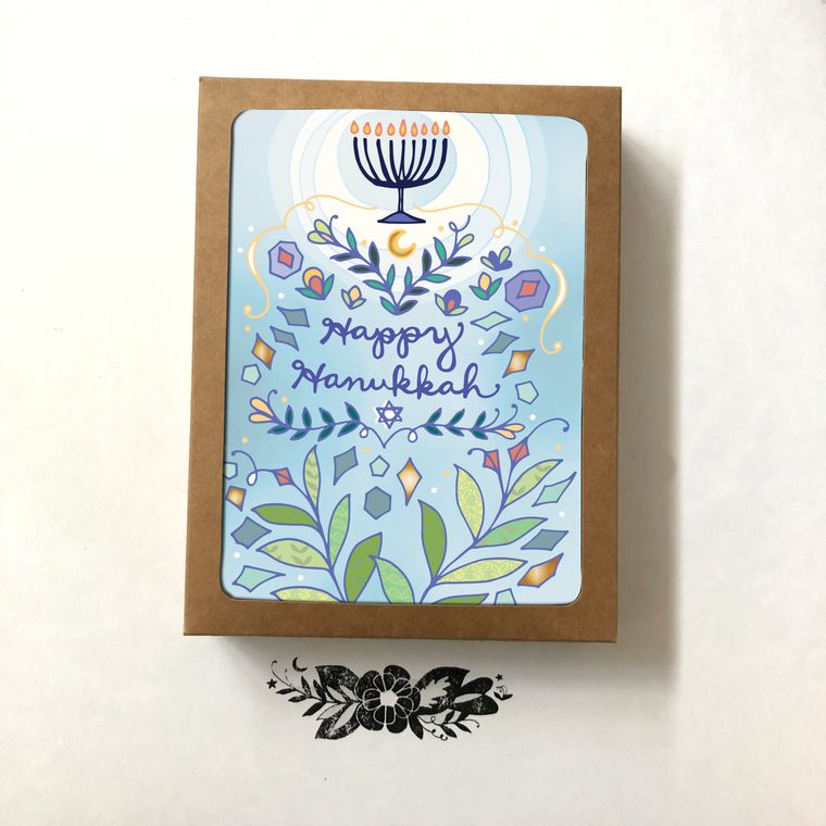 Hanukkah Cards - Box of 8