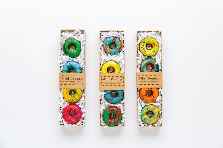 Mini Donut Original Rainbow Crayon® Boxed Set of 4