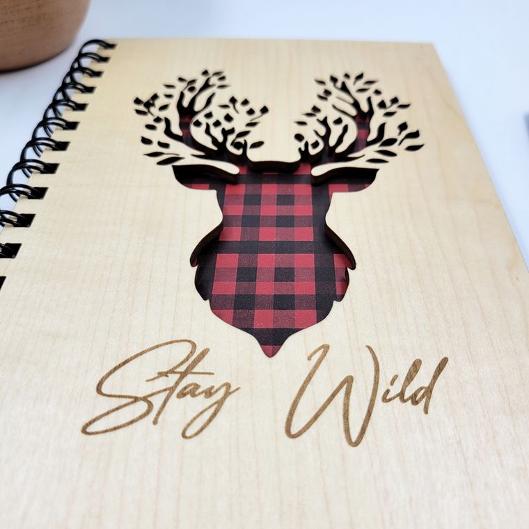 Stay Wild Deer Wood Journal