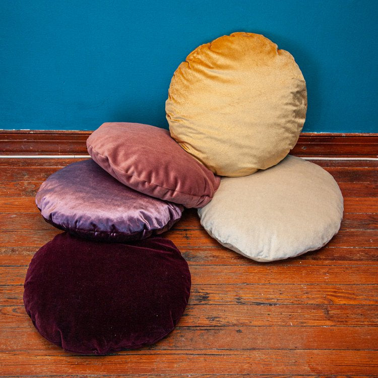 Velvet Meditation Pillows