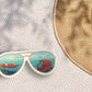 Sunglasses Lake Sticker